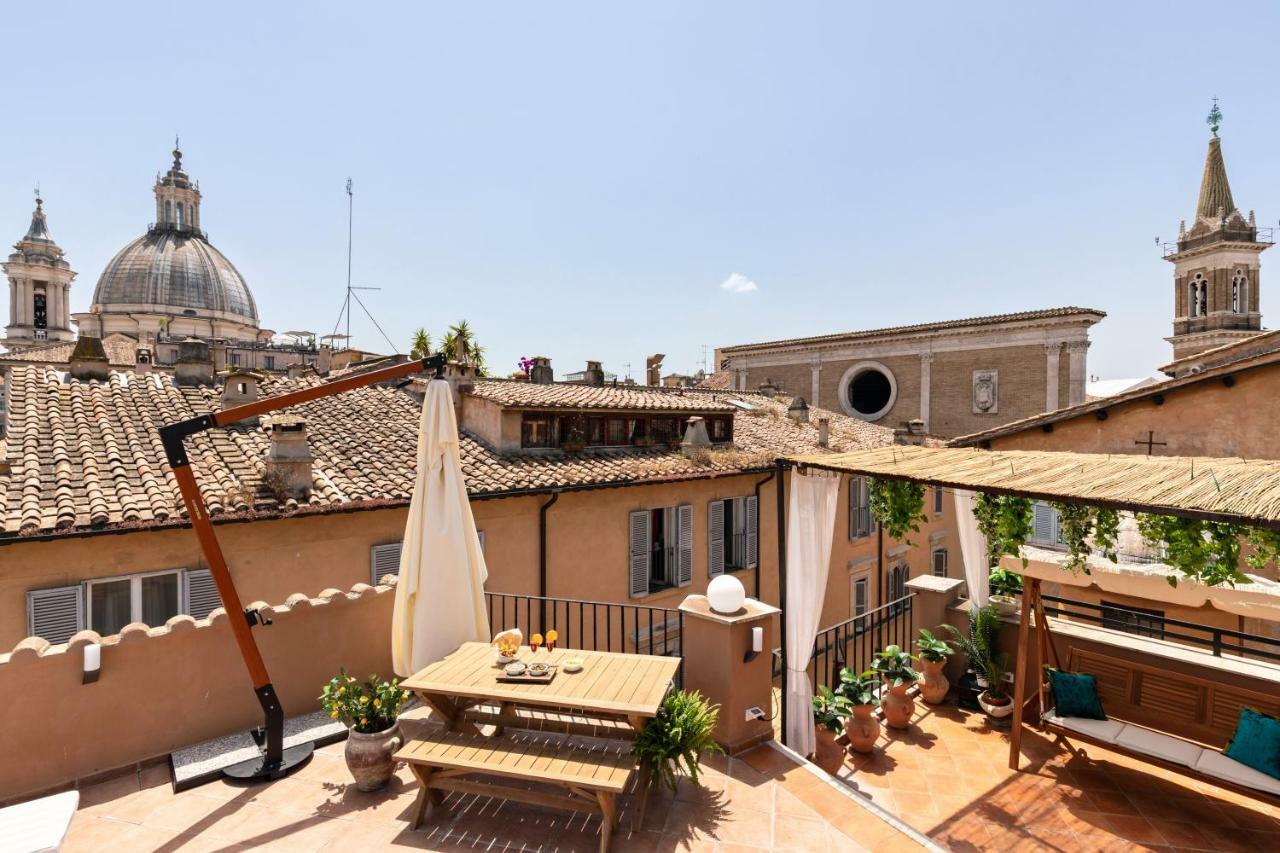 Presidential Penthouse Navona Apartment Rome Bagian luar foto