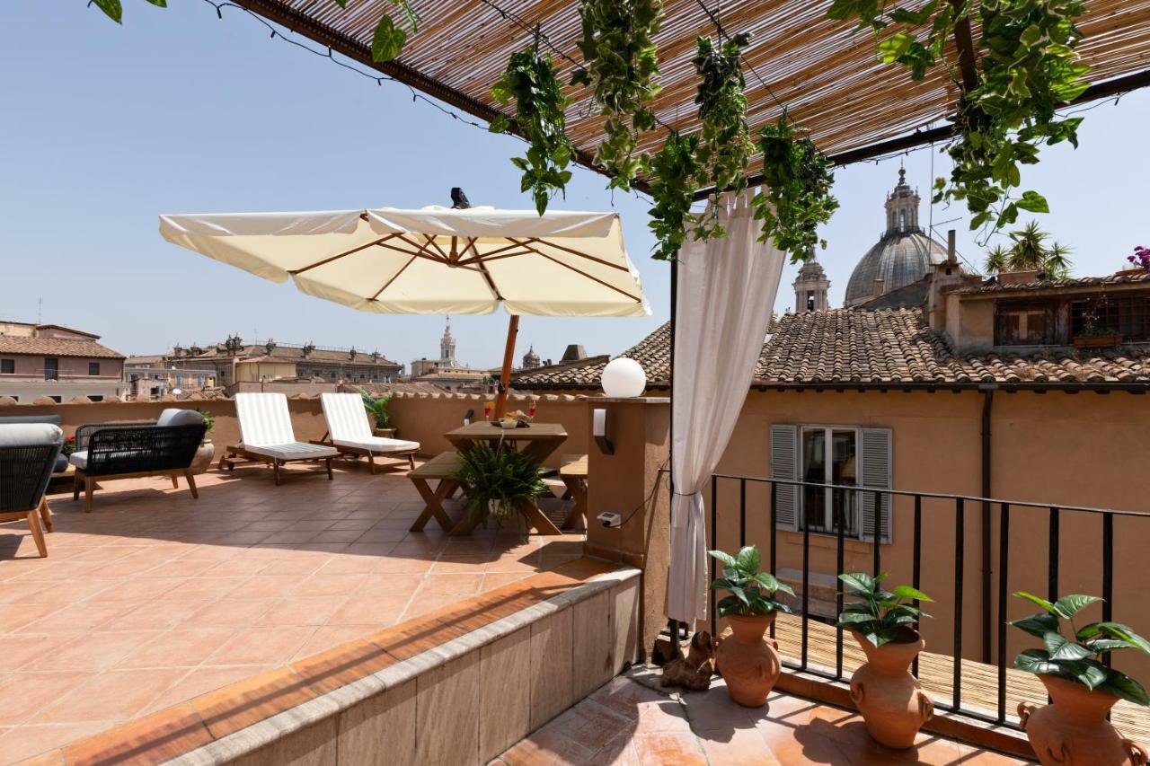 Presidential Penthouse Navona Apartment Rome Bagian luar foto