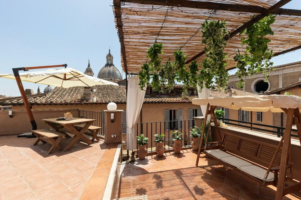 Presidential Penthouse Navona Apartment Rome Bagian luar foto