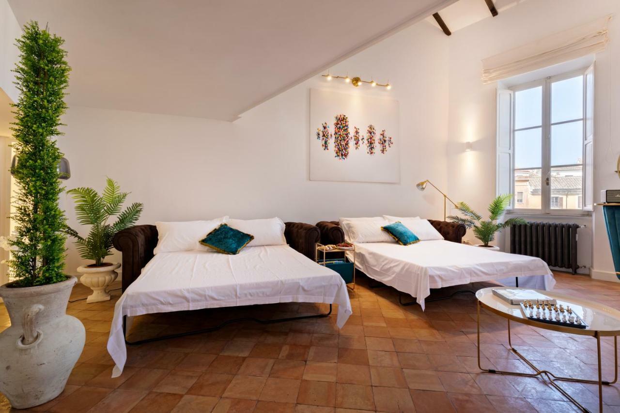 Presidential Penthouse Navona Apartment Rome Bagian luar foto