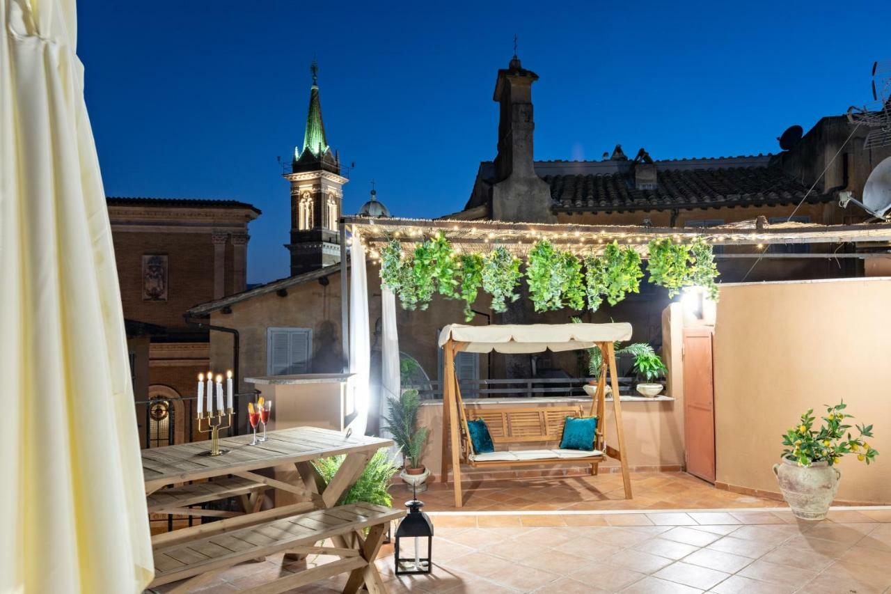 Presidential Penthouse Navona Apartment Rome Bagian luar foto