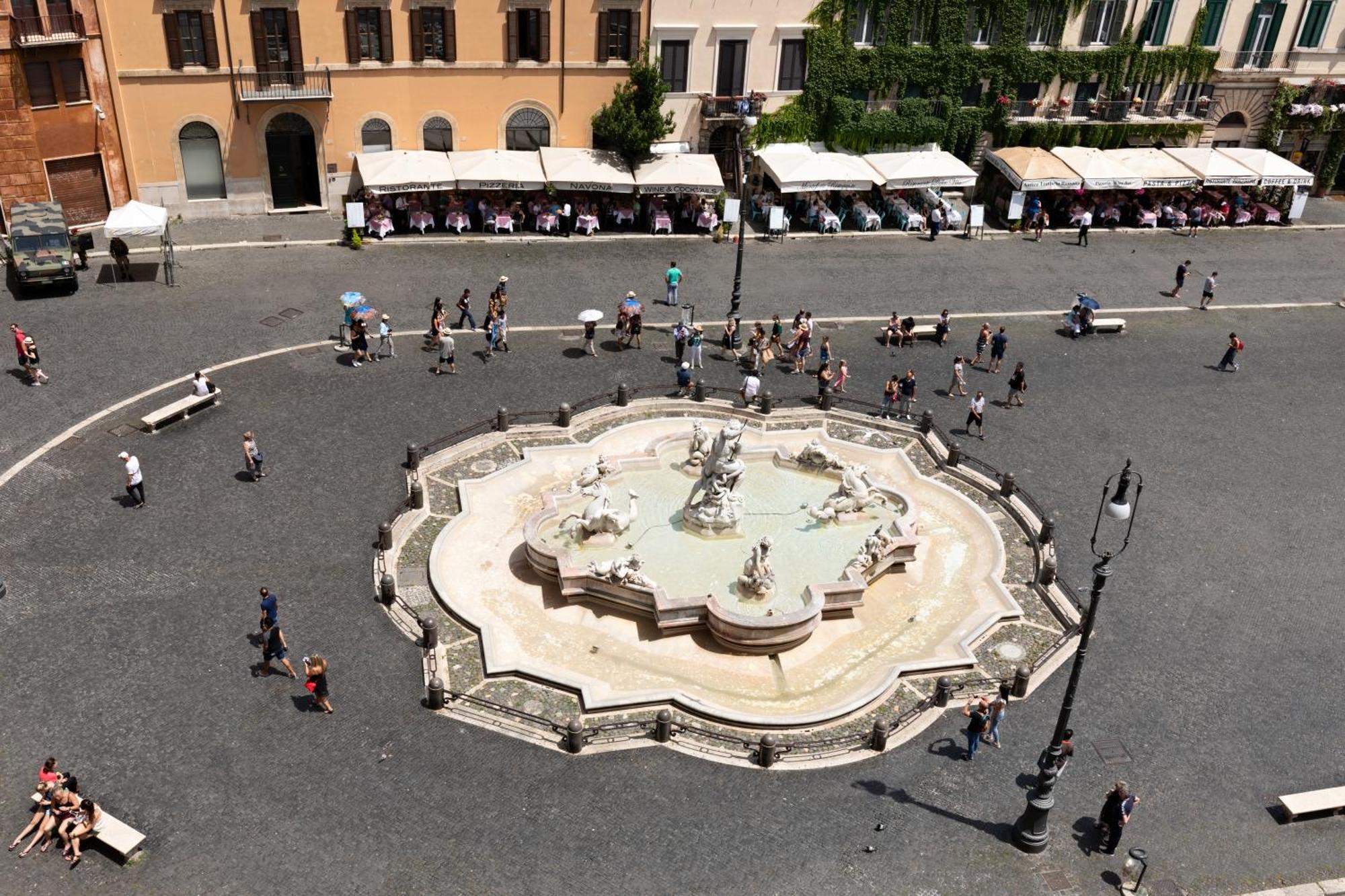 Presidential Penthouse Navona Apartment Rome Bagian luar foto
