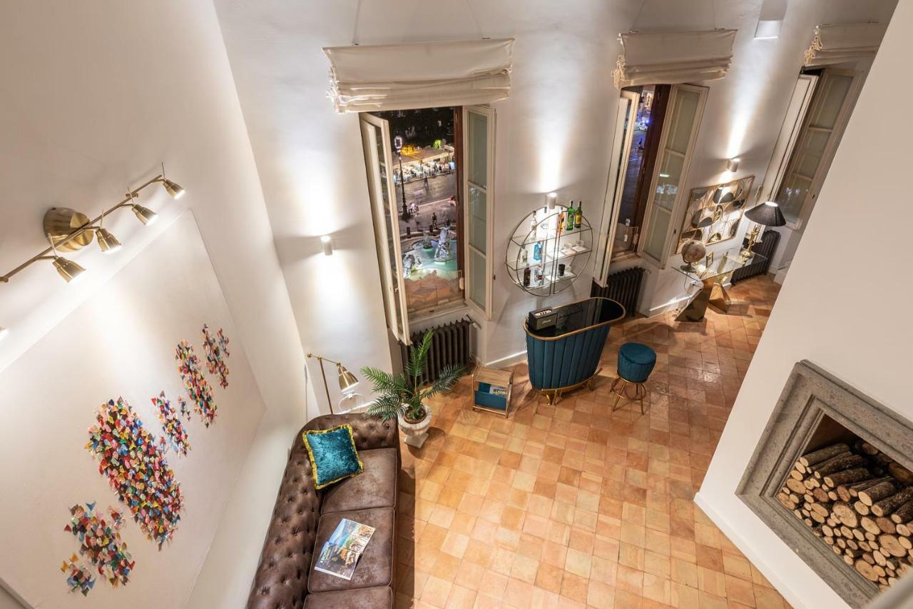 Presidential Penthouse Navona Apartment Rome Bagian luar foto