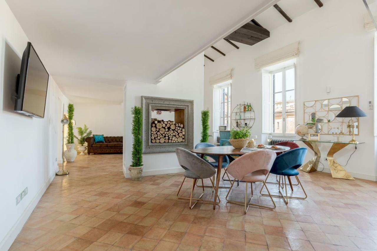 Presidential Penthouse Navona Apartment Rome Bagian luar foto