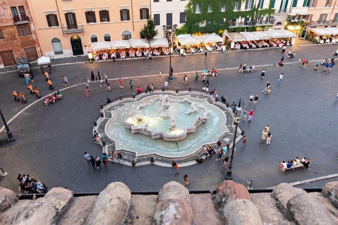 Presidential Penthouse Navona Apartment Rome Bagian luar foto
