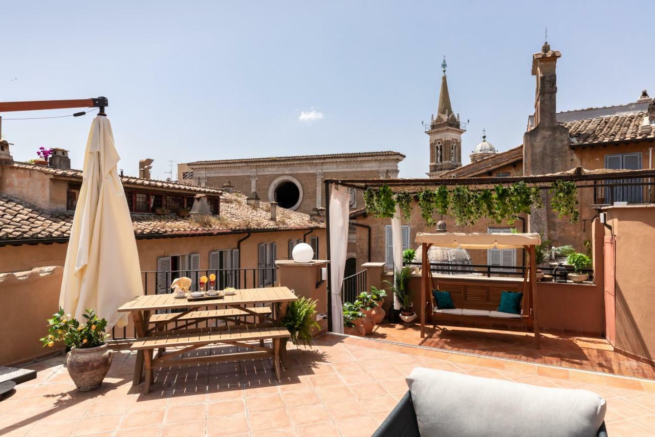 Presidential Penthouse Navona Apartment Rome Bagian luar foto