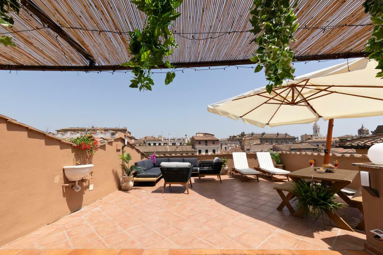 Presidential Penthouse Navona Apartment Rome Bagian luar foto