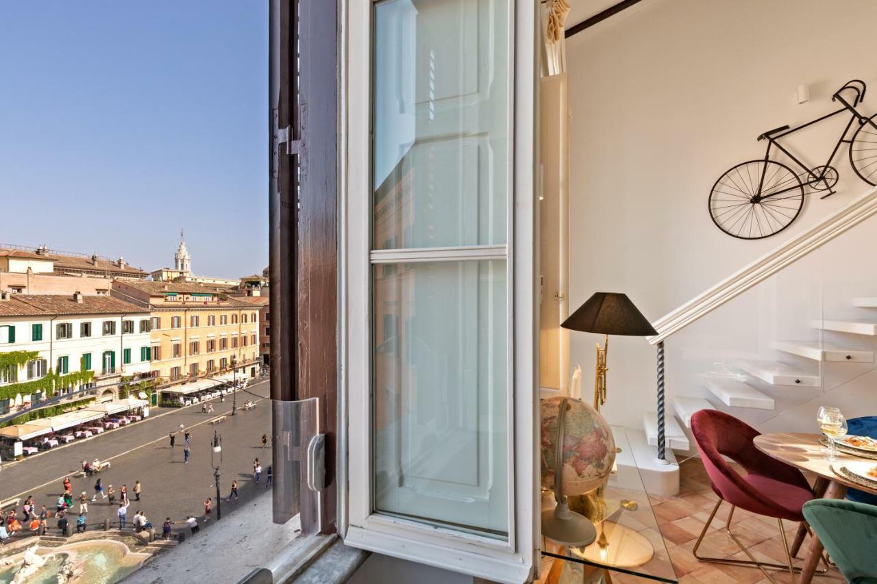 Presidential Penthouse Navona Apartment Rome Bagian luar foto
